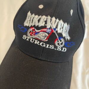 Black Sturgis SD Embroidered Cap